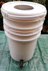 Stacking Bucket Worm Farm With Tap